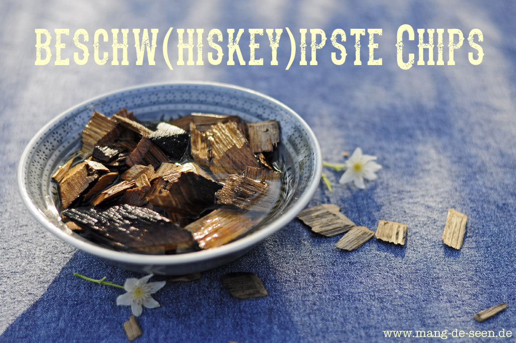 räuchern mit dem Webergrill Smokingchips in Whiskey